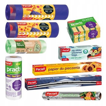 Пакеты Paclan Expert в рулоне 43x35см 150 шт.