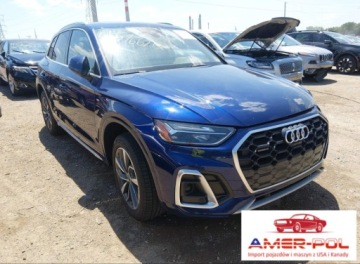 Audi Q5 II SUV Facelifting 2.0 45 TFSI 265KM 2023 Audi Q5 2023r., PREMIUM PLUS 45 TFSI S LINE , 2L, od ubezpieczalni 2.0