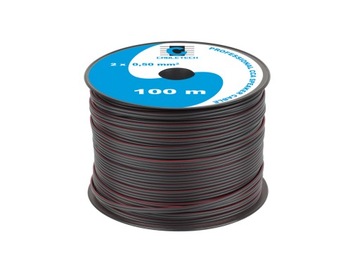 100mb. Przewód Kabel Zasilanie TAŚMA LED 2x0,5mm CCA