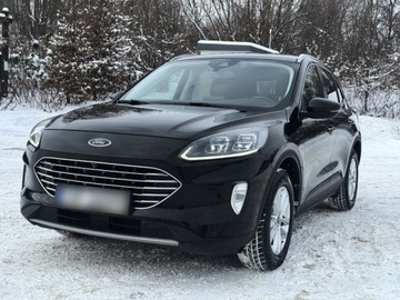 Ford Kuga III SUV 2.0 EcoBlue 190KM 2021 Ford Kuga 2.0 190 KM AWD Titanium X Kamery BEZWYPADKOWY Nowe opony JAK NOWY, zdjęcie 12