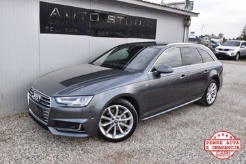 Audi A4 B9 Avant 2.0 TDI 190KM 2018 Audi A4 Avant S-LINE Full-LED Wirtual-Licznik Panorama El.Klapa Pol-Skora