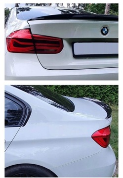 Spoiler BMW 3 F30 Lotka Czarny Połysk