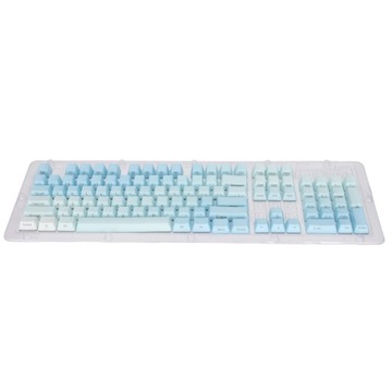 Keycaps PBT 104 sztuki z matowym wykończeniem do klawiatur mechanicznych