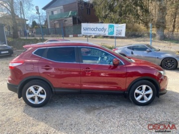 Nissan Qashqai II Crossover 1.2 DIG-T 115KM 2017 Nissan Qashqai 1.2i turbo full opcja ledy kamery 360 skory Navi bezwypadk, zdjęcie 6