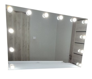 Lustro 100x80 do makijażu wizażu make up Hollywood