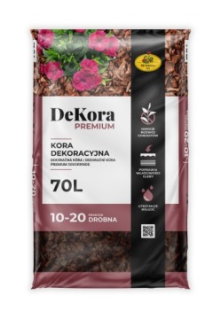 ДЕКОРАТИВНАЯ СОСНОВАЯ САДОВАЯ КОРА, МАЛЕНЬКАЯ, до 70 литров