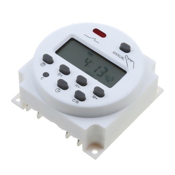 Nowy CN101A cyfrowy LCD programowalny timer 24V elektroniczny cyfrowy