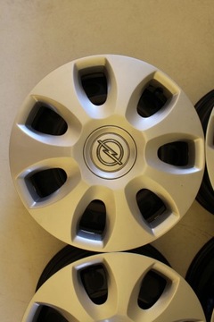 СТАЛЬНЫЕ ДИСКИ + КОЛПАКИ OPEL CORSA ADAM 15 4x100 ET39