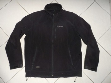 CZARNA doskonała SOFTSHELL KURTKA BLUZA r XL