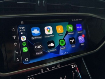 Audi A6 C8 Limousine Facelifting 2.0 45 TFSI 265KM 2024 Audi A6 Limousine S Line Matrix LED Aktywny tempomat Ambiente plus Hak Gwa, zdjęcie 21