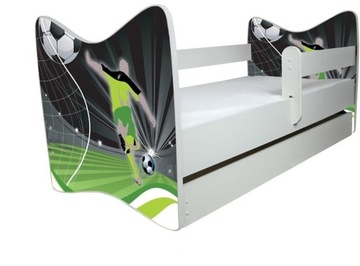 Кровать JUNIOR DELUX BABY BOO ЯЩИК 140 X 70 коврик
