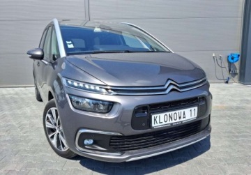 Citroen Grand C4 Picasso II Grand Picasso Facelifting 1.2 PurTech 130KM 2018 Citroen C4 Grand Picasso bezwypadkowe -jak noweserwis asoEXLUSIVEpanoramam, zdjęcie 36