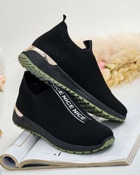 ЧЕРНЫЕ ЖЕНСКИЕ СПОРТИВНЫЕ ОБУВИ FAHHSA 43