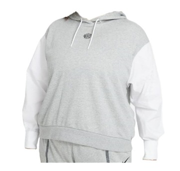 BLUZA NIKE SZARA KOSZULOWE RĘKAWY DJ6684063 1X