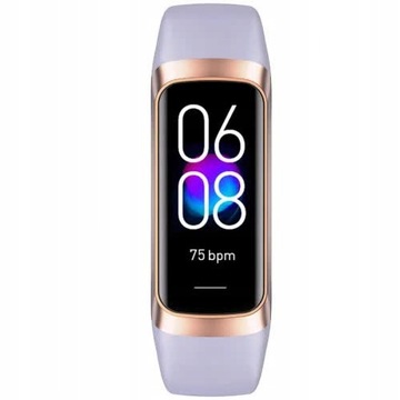 SMARTWATCH SMARTBAND AMOLED PRO ЖЕНСКИЕ ЧАСЫ СПОРТ ЭЛЕГАНТНЫЕ ФИОЛЕТОВЫЕ