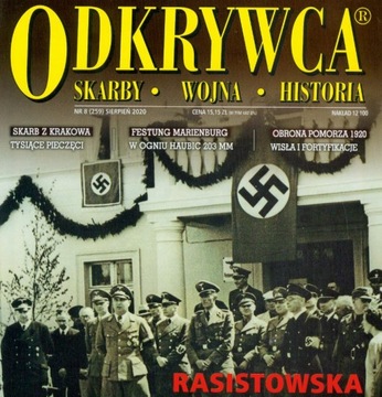 ODKRYWCA 8/2020 TWIERDZA TORUŃ 1920 RU HEL MALBORK