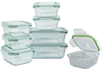 НАБОР СТЕКЛЯННЫХ ПИЩЕВЫХ КОНТЕЙНЕРОВ 7X CLASSBACH C