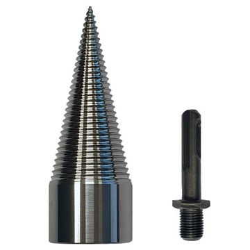 ŚWIDER 32 mm do ŁUPANIA DREWNA STOŻEK WIERTŁO DO WIERTARKI SDS