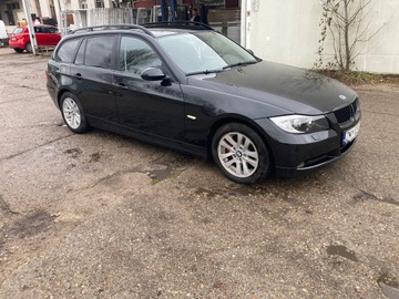 BMW Seria 3 E90-91-92-93 Touring E91 2.0 318d 122KM 2007 BMW 3 Touring (E91) 318 d 122 KM Ładna, Zadbana, Ekonomiczna., zdjęcie 16