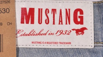 MUSTANG spodnie BLUE jeans GIRLS OREGON _ W25 L34