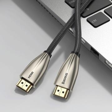 НЕЙЛОНОВЫЙ КАБЕЛЬ BASEUS HDMI 2.0 4K 60 Гц 3D 18 Гбит/с 2 м