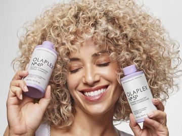 ШАМПУНЬ ДЛЯ СВЕТЛЫХ ВОЛОС, ФИОЛЕТОВЫЙ ТОН, OLAPLEX HAIR CARE №4P 250мл