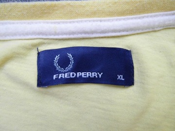 FRED PERRY KOSZULKA T-SHIRT MĘSKA XL BDB STAN