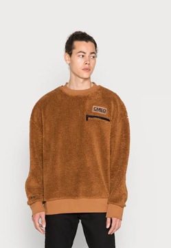 Carlo Colucci Bluza z polaru m l miś logo