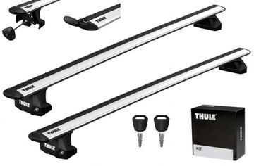 Bagażnik THULE WingBar EVO 7107 AUDI Q7 (II) 2015-> 5d Suv ZESTAW SREBRNY
