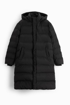 ZARA MAN DŁUGA PIKOWANA KURTKA PUCHOWA PARKA M/L