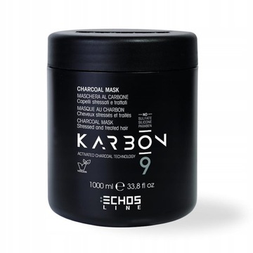 KARBON maska z węglem aktywnym ECHOSLINE 1000ml