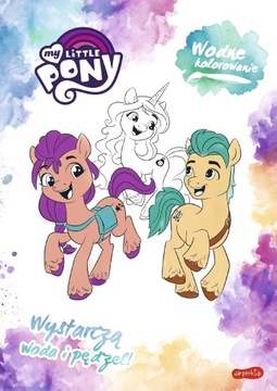 MY LITTLE PONY. WODNE KOLOROWANIE