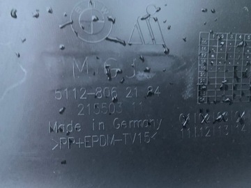 BMW 2 M2 M POWER F87 2016- NÁRAZNÍK ZADNÍ POD PDC