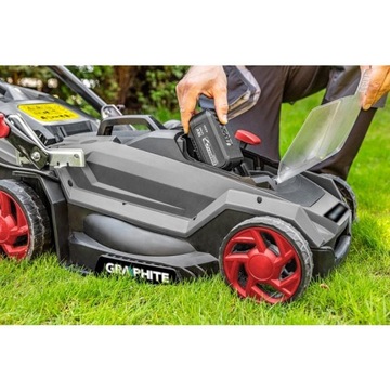 Аккумуляторная газонокосилка Energy+ 36V GRAPHITE 58G033