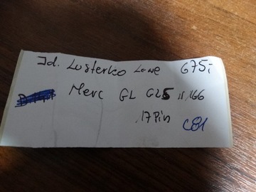 IDEALNI ZRCÁTKO LEVÉ MERCEDES GL GLS W166 17PIN 1
