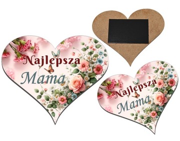 Magnes na DZIEŃ MATKI Prezent na DZIEŃ MAMY upominek dekoracja nadruk