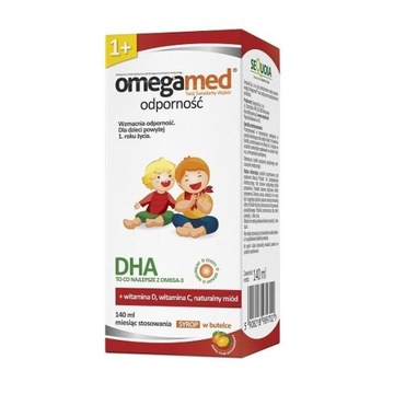 OMEGAMED Odporność 1+ syrop 140 ml