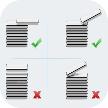 Strople Neodym Magne очень сильная Reirpon Flat 20x10x1,5 мм сильна