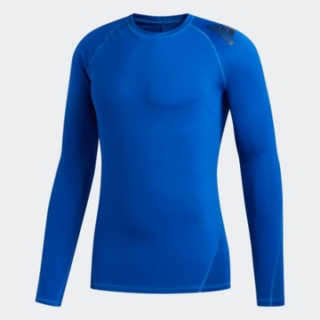 Koszulka termoaktywna Adidas niebieska r.XS