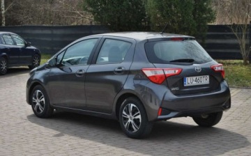 Toyota Yaris III Hatchback 5d Facelifting 2017 1.0 VVT-i 72KM 2019 Toyota Yaris GWARANCJA, 1. Rej. 2020r, Benzyna, Asystent pasa, Swietnie ut, zdjęcie 3