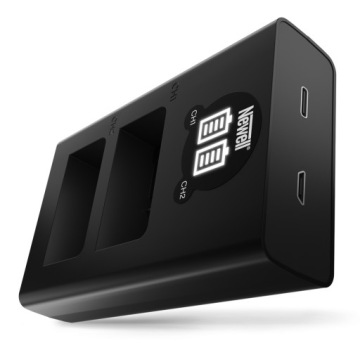 ЗАРЯДНОЕ УСТРОЙСТВО USB С ДВОЙНЫМ ЖК-дисплеем ДЛЯ CANON EOS 4000D/2000D