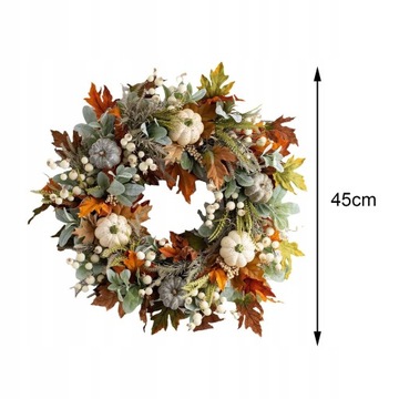 Школьный венок из тыквы Осенний венок, свадьба