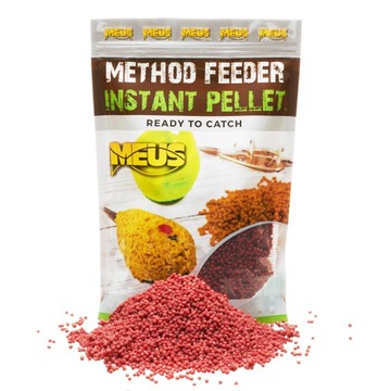 Meus Gotowy Pellet Do Metody 2mm 700 g Truskawka