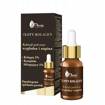 AVA ZŁOTY KOLEGEN KOKTAJL POD OCZY 15ML