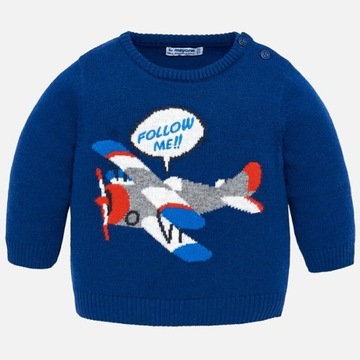 SWETER MAYORAL Z APLIKACJĄ roz.68cm