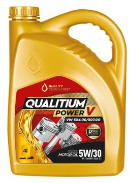 QUALITIUM POWER V 5W-30 Olej Syntetyczny 4l