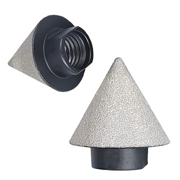 FREZ STOŻKOWY DIAMENTOWY DO GRESU PŁYTEK SZKŁO OTWORNICA M14 2-38 mm