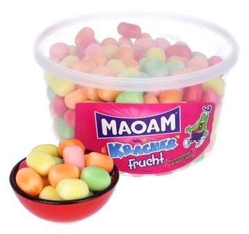 HARIBO MaOaM Kracher Фруктовые жевательные конфеты 1200 г DE