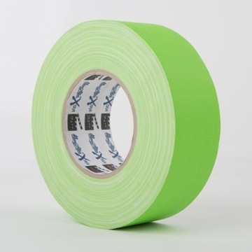 Taśma Magtape Xtra Matt Gaffer - 25mm x 50m Fluorescencyjna Zielona