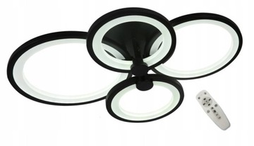 ZYRANDOL LAMPA SUFITOWA WISZĄCA LED DO SALONU 76W + PILOT